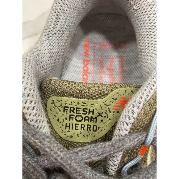 New Balance Woman’s Fresh Foam X Hierro V7 Trail Running Shoes Olive Size 9 - Picture 6 of 7